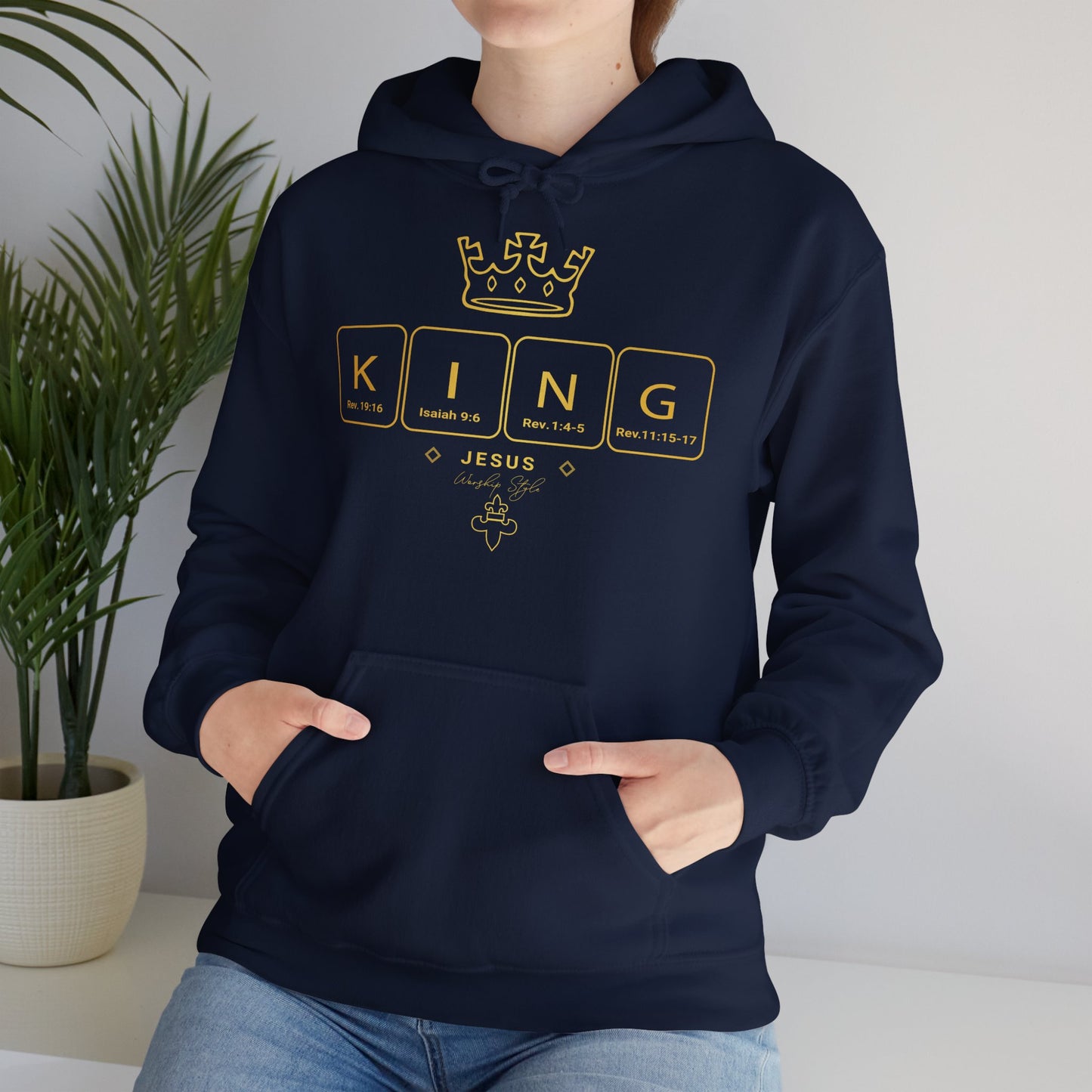 King Jesus Unisex Hoodie