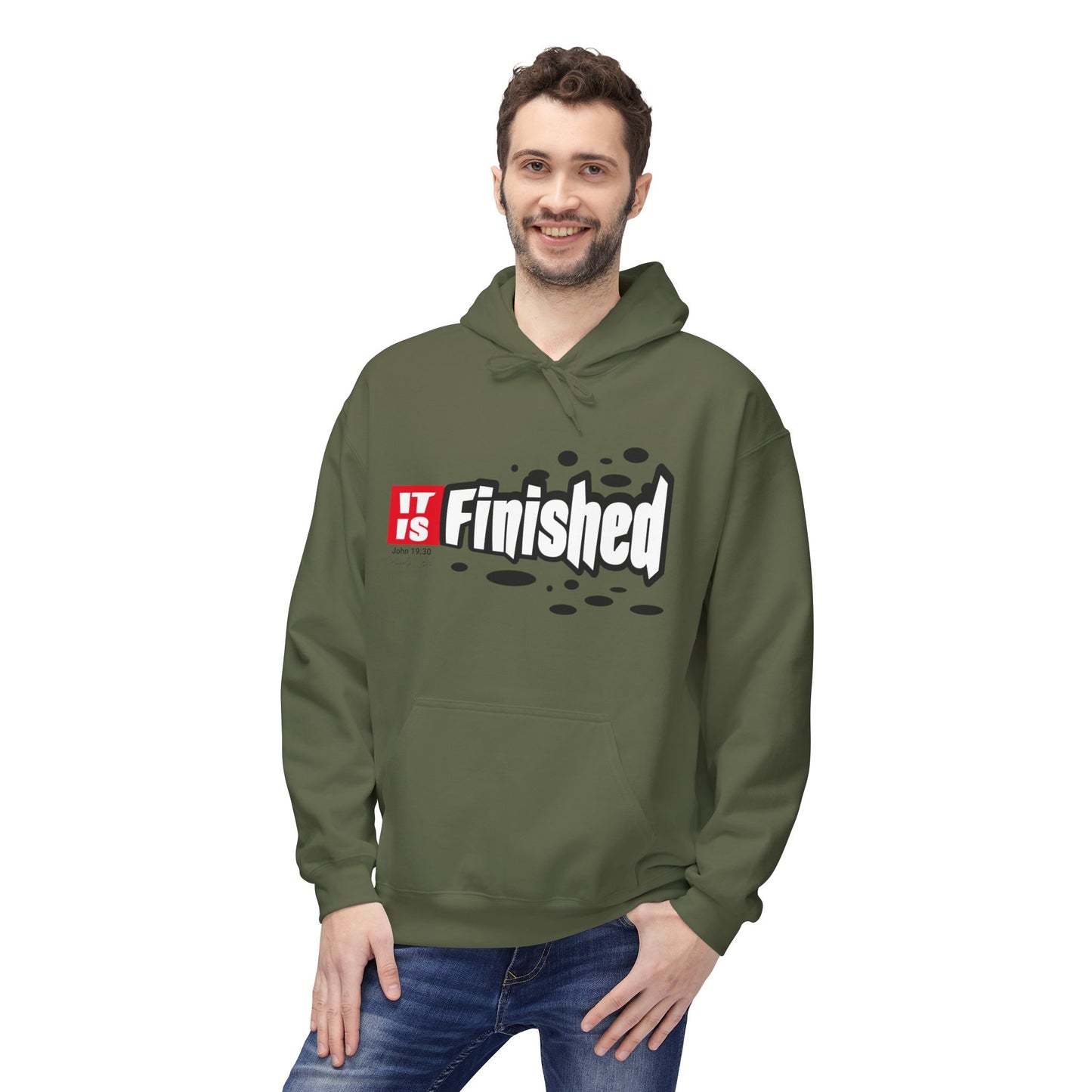 It is Finished - Unisex Midweight Softstyle Fleece Hoodie