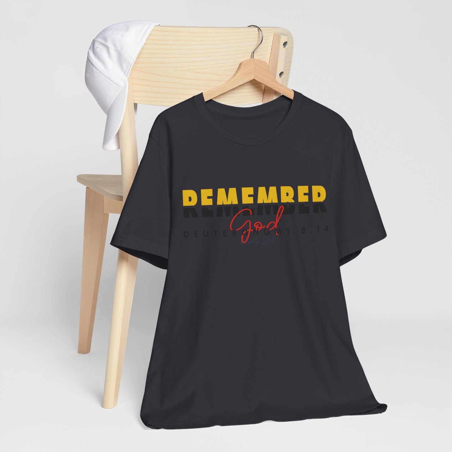 Remember God - Unisex Jersey Short Sleeve Tee