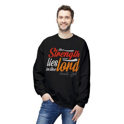 Strenght in The Lord - Unisex  Fleece Sweatshirt