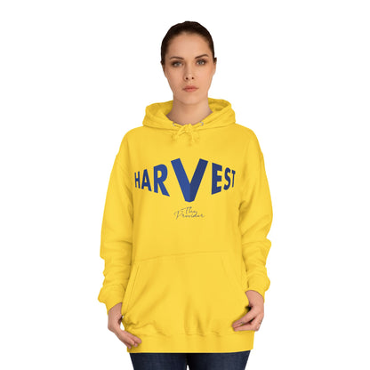 Unisex College Hoodie - Harvest Graphic Sweatshirt