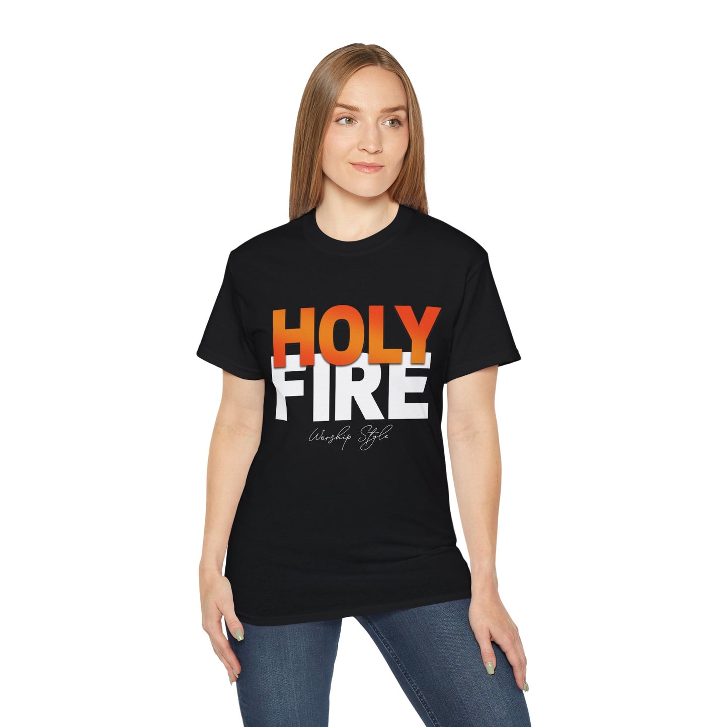 Holy Fire Unisex Ultra Cotton Tee - Vibrant Graphic Shirt for Everyday Wear
