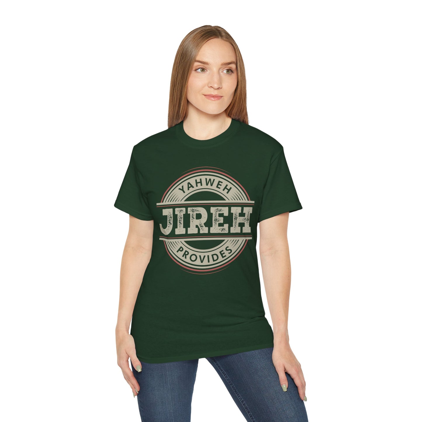 Yahweh Jireh Inspirational Unisex Ultra Cotton Tee